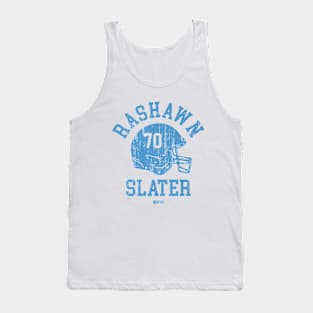 Rashawn Slater Los Angeles C Helmet Font Tank Top